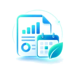 Monthly CO2 reporting icon